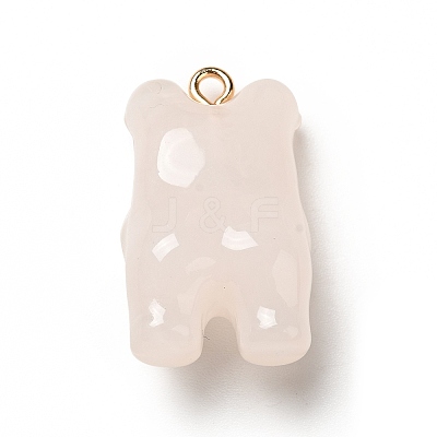Cartoon Opaque Resin Pendants FIND-I029-01E-1