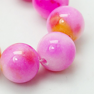 Jade Beads Strands G-D264-10mm-XH09-1