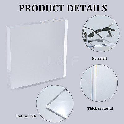 Transparent Acrylic Photography Props AJEW-WH20006-260B-1