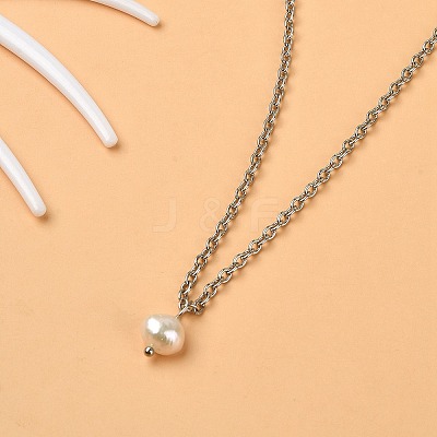 12Pcs 2 Colors Natural Cultured Freshwater Pear Two Sides Polished Charms FIND-YW0004-28-1