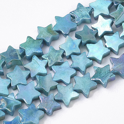Freshwater Shell Beads Strands SHEL-N026-08F-1