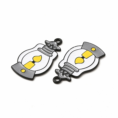 Rack Plating Alloy Enamel Pendants FIND-G054-15EB-02-1