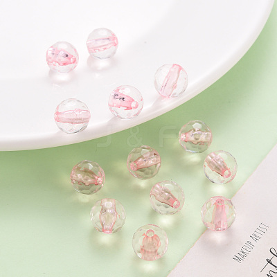 Transparent Acrylic Beads TACR-S154-11A-26-1