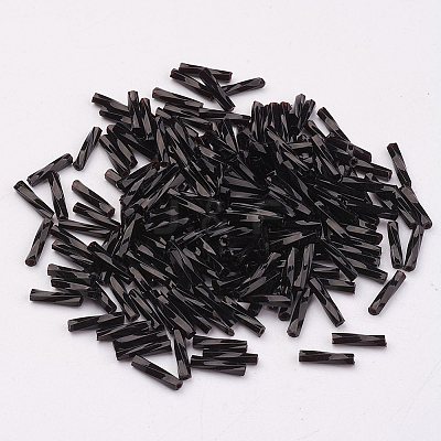 Glass Twisted Bugle Beads SEED-E002-9mm-849-1