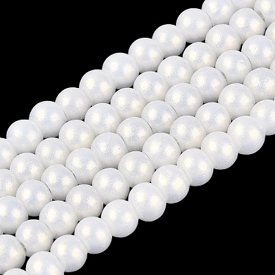 Baking Paint Glass Pearl Beads Strands DGLA-ZX001-05B-01-1