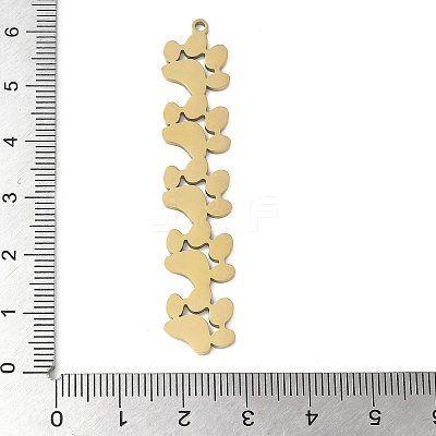 304 Stainless Steel Pendants LS-STAS-E501-01G-05-1