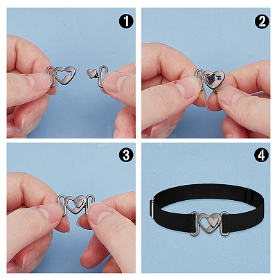 12Pcs 3 Colors Alloy Clasps FIND-AR0006-34-1