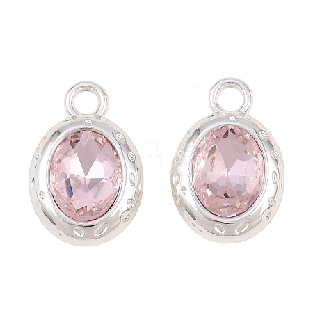 Alloy & Glass Pendants GL-CBA1FD3-02S-01-1