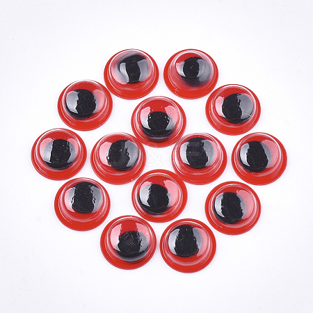Self Adhesive Colors Wiggle Googly Eyes Cabochons KY-Q050-B03-1