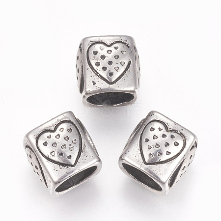 316 Stainless Steel Beads STAS-I083-92AS-1