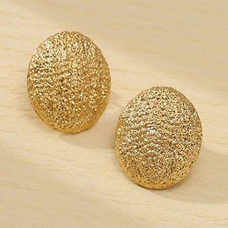 304 Stainless Steel Stud Earrings EJEW-S226-06G-01-1