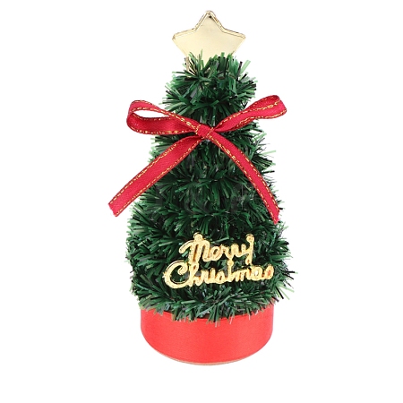 Mini PET Plastic Christmas Trees Model PW-WGAF9E0-01-1