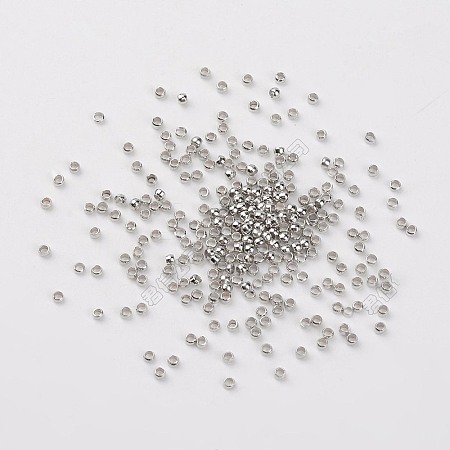 Brass Crimp Beads E002-2mm-P-1