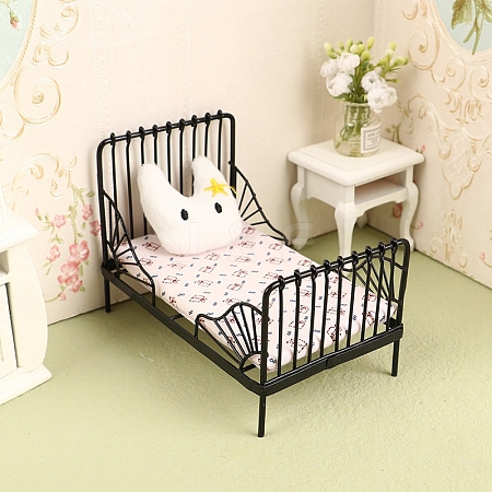 Mini Iron Children's Bed & Pillow PW-WG29734-06-1