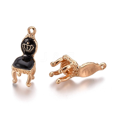 Alloy Enamel Pendants ENAM-I044-02C-1
