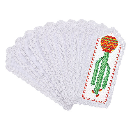 Cotton Aida Cloth Bookmarks for Cross Stitch Making AJEW-WH0314-795-1