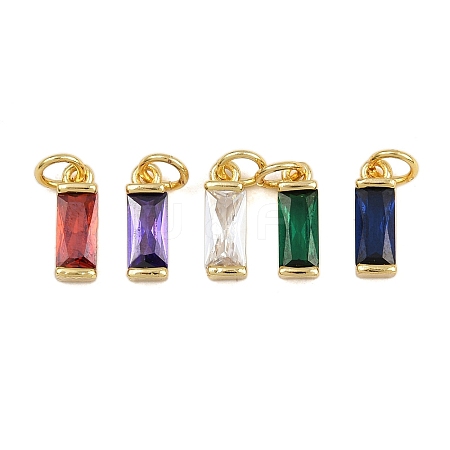 Brass with Cubic Zirconia Pendants KK-A269-68G-1