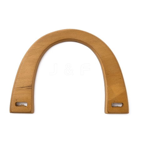 Wooden U-Shaped Bag Handles FIND-WH0010-27B-1
