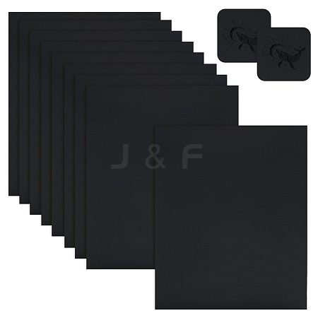 Imitation Leather Fabric DIY-WH0671-368A-10-1
