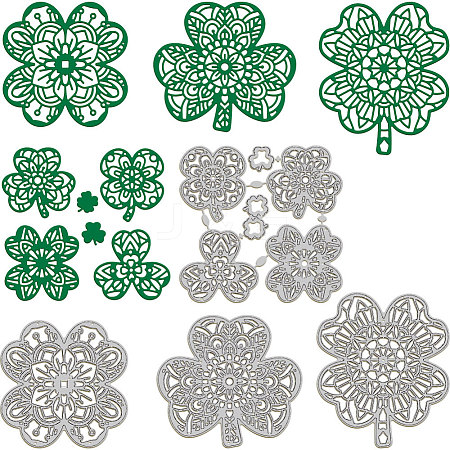 Mandala Theme Carbon Steel Cutting Dies Stencils DIY-WH0309-1596-1