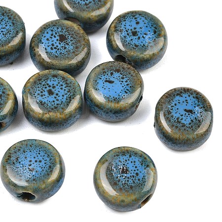 Handmade Porcelain Beads X-PORC-Q185-12mm-1-1