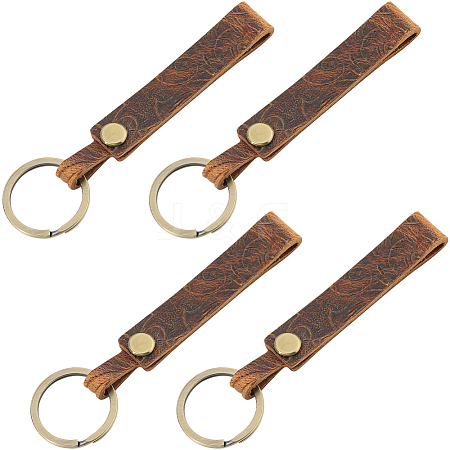 Leather Keychain KEYC-WH20002-05B-01-1