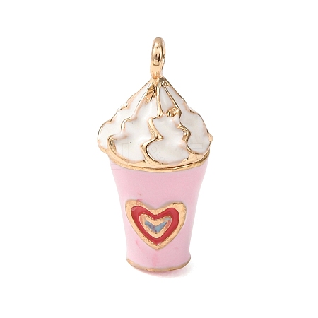 Brass Enamel Pendants KK-CBA8989-01D-1