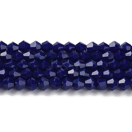 Opaque Solid Color Imitation Jade Glass Beads Strands LS-GLAA-F029-P4mm-10-1