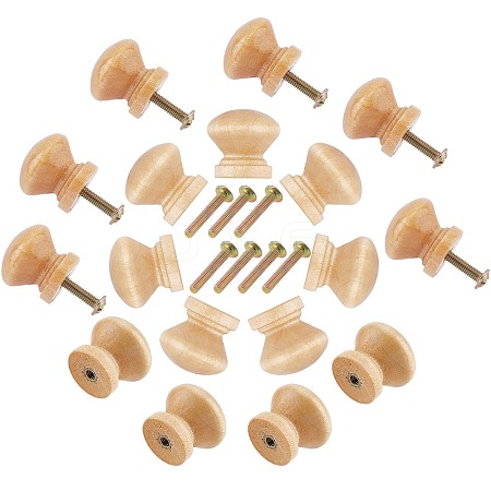 Gorgecraft 25 Sets Wood Cabinet Handle Pull Knob FIND-GF0002-30-1