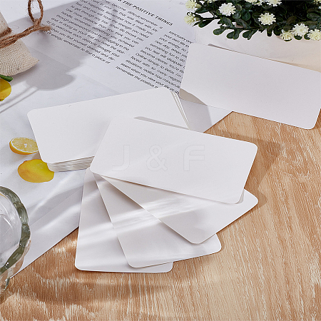 Paper Blank Card DIY-WH0110-09-1