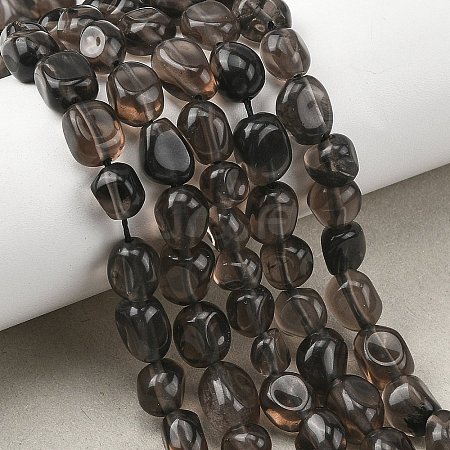 Natural Ice Obsidian Beads Strands G-P623-A01-01-1