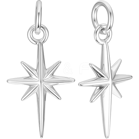 20Pcs Brass Pendants KK-BBC0024-66-1