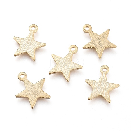 Brass Charms KK-G397-04G-1