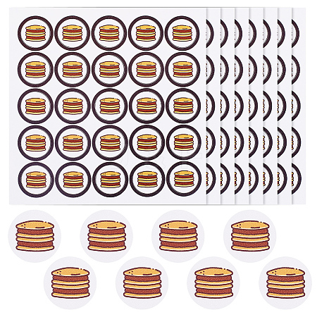 PVC Plastic Waterproof Stickers LS-DIY-WH0386-18D-1