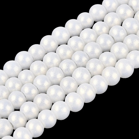 Baking Paint Glass Pearl Beads Strands DGLA-ZX001-05B-01-1