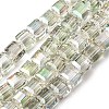 Electorplated Glass Beads EGLA-E006-1A-1
