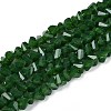 Opaque Glass Beads Strands GLAA-N019-4mm-17-1