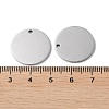 Non-Tarnish 304 Stainless Steel Pendants STAS-Q308-09O-P-3