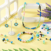 160Pcs 8 Colors Assembled Synthetic Stone and Trochus Shell Beads G-TA0002-31D-8