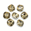 Pointed Back Glass Rhinestone Cabochons RGLA-T032-12x12mm-08-1