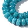 Dyed Natural White Jade Beads Strands G-G107-A08-01-2