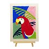 Parrot Punch Embroidery Supplies Kit LS-DIY-H155-07-1