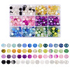 360Pcs 6 Colors Glass Beads GGLA-TA0002-07-1