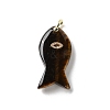 Natural & Synthetic Mixed Gemstone Pendants G-Z102-02G-2