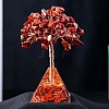 Natural Red Jasper Chips Tree Decorations PW-WG33019-04-1