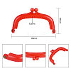   Plastic Purse Frame Handle for Bag Sewing Craft Tailor Sewer FIND-PH0015-30-2