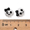 Halloween Opaque Resin Cabochons CRES-I045-01G-02-3