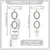 Alloy Brooch Making JEWB-GO00001-2
