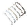 6Pcs Round Glass & CCB Beads Stretch Bracelets for Women BJEW-JB12676-5