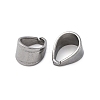 Tarnish Resistant 304 Stainless Steel Snap on Bails STAS-G127-02P-2